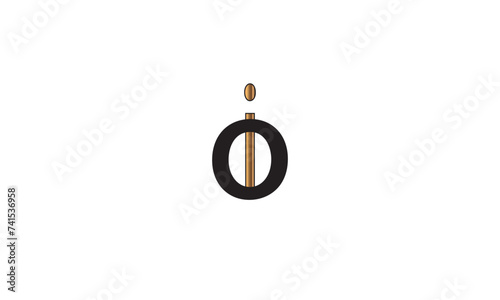 IO, OI, O, I Abstract Letters Logo Monogram	