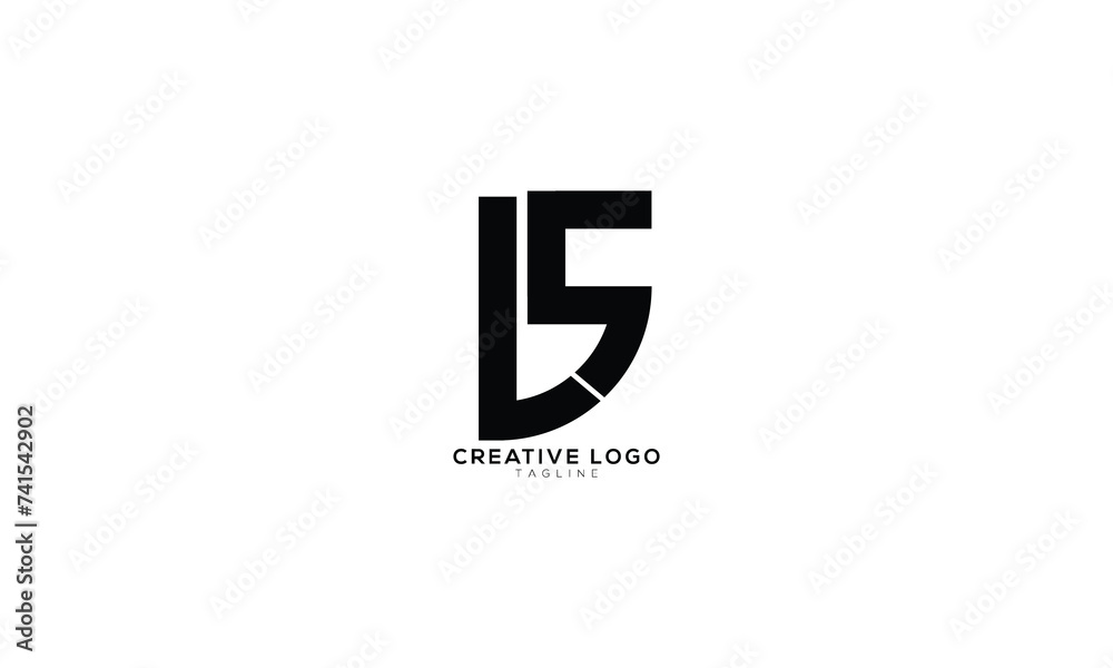 BS IS Abstract initial monogram letter alphabet logo design BS IS Abstract initial monogram letter alphabet logo design