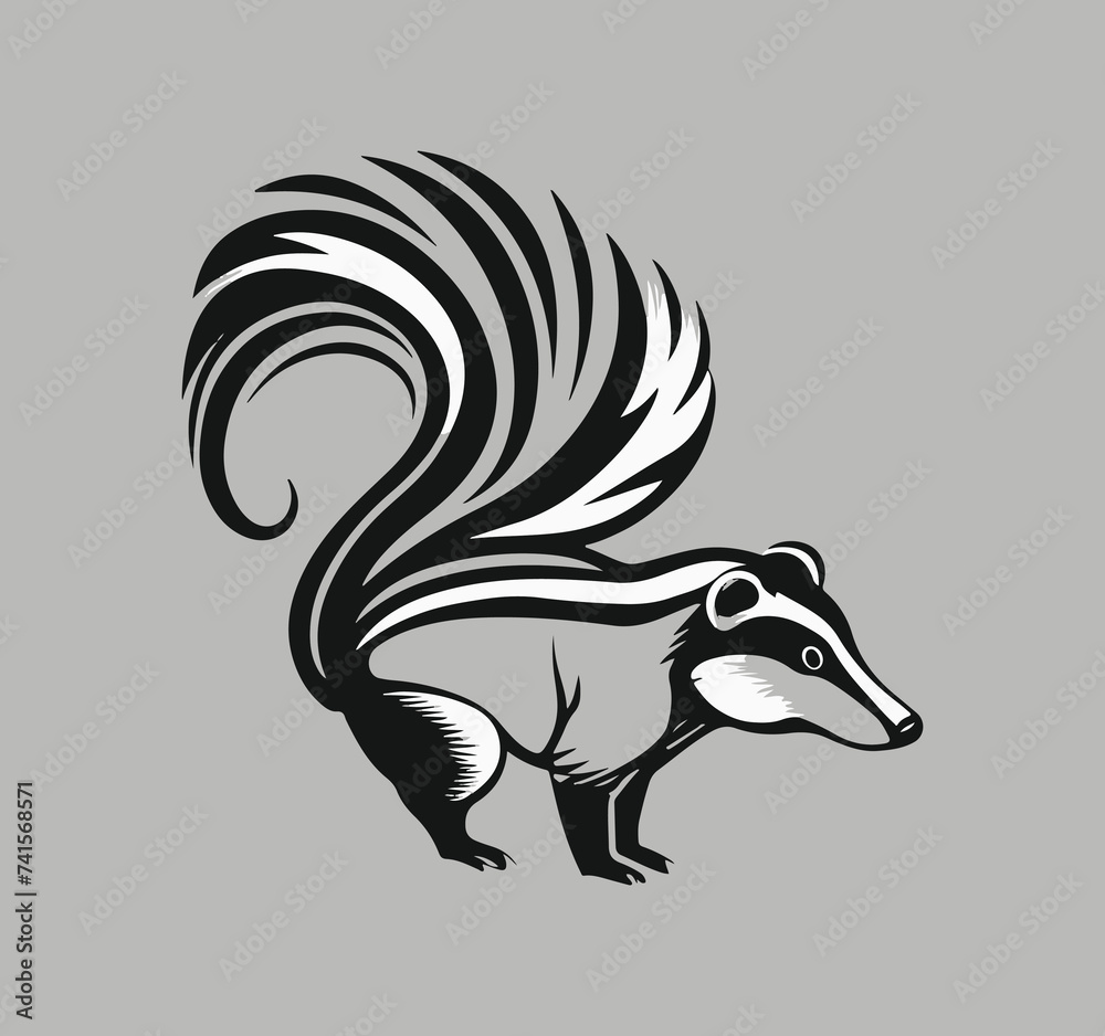 Vector squirrel logo vector icon design illustration Vector squirrel logo vector icon design illustration