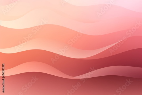 Blush Pink to Chestnut abstract fluid gradient design, curved wave in motion background for banner, wallpaper, poster, template, flier and cover