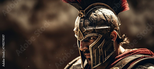 Gladiator in armor