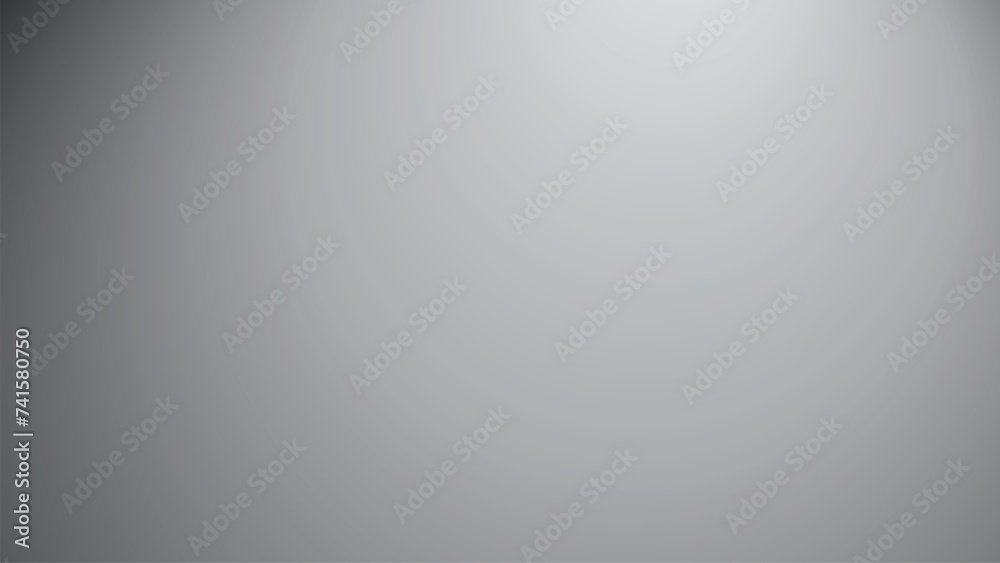 White and gray smooth gradient background wallpaper vector image for backdrop or presentation - obrazy, fototapety, plakaty 
