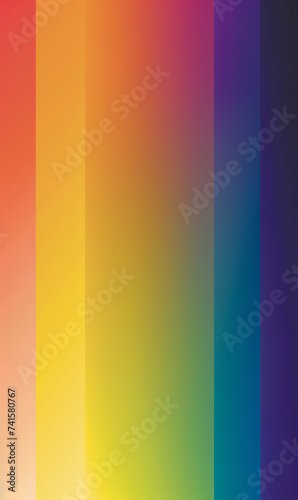  Vibrant rainbow gradient transitioning smoothly across the spectrum.