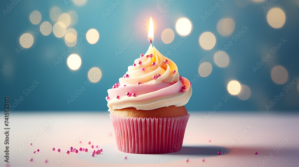 Birthday cake with sparkler candles on light background Birthday cake with sparkler candles on light background
