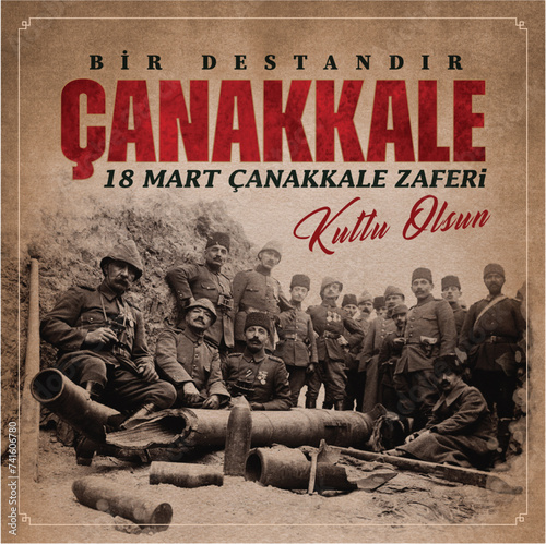 Canakkale Zaferi. 18 Mart 1915.