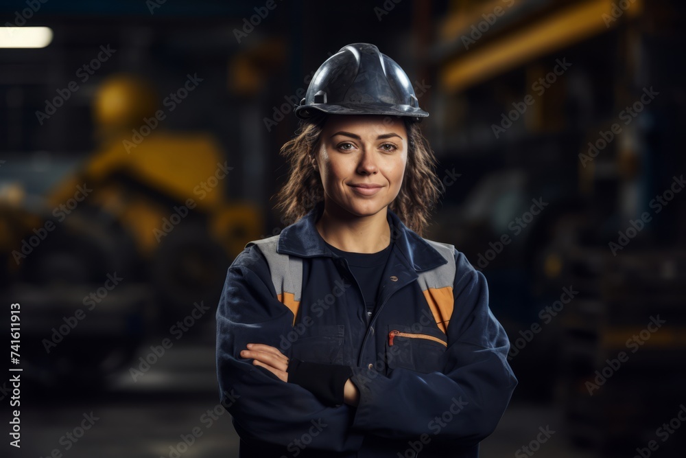 The Face of Female Empowerment in the Boiler Industry: A Portrait of a Woman Boilermaker at Work The Face of Female Empowerment in the Boiler Industry: A Portrait of a Woman Boilermaker at Work