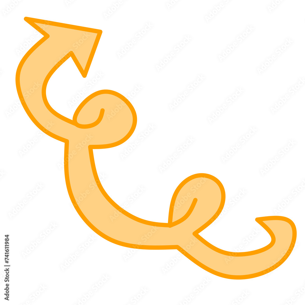 Arrow icon illustration design Arrow icon illustration design