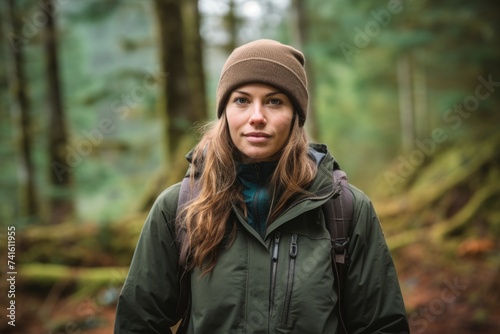 Capturing the Spirit of Conservation: A Female Forester's Portrait in Her Natural Habitat