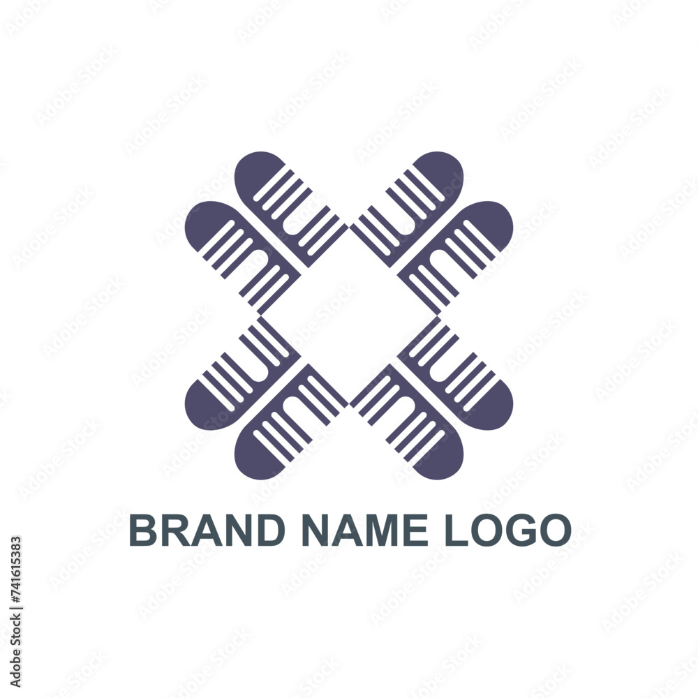 Fototapeta premium Letter Logo Design Template Vector