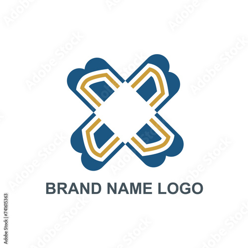 Abstract company brand name logo