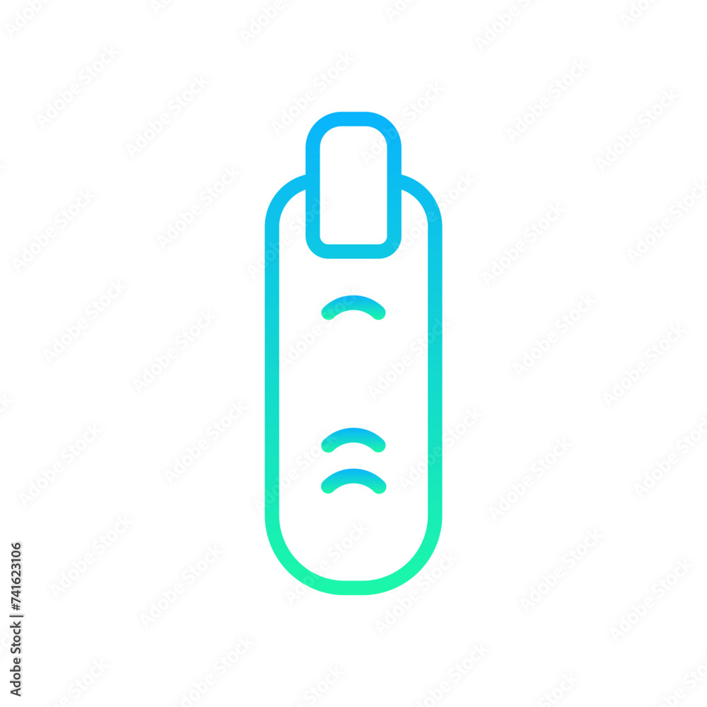 Finger Gradient Linear Style Finger Gradient Linear Style