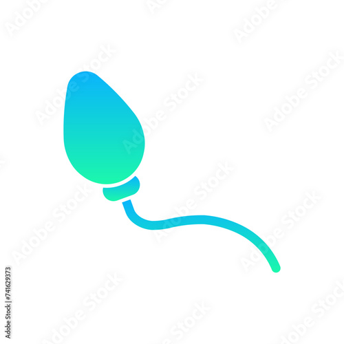 Sperm Flat Gradient Style