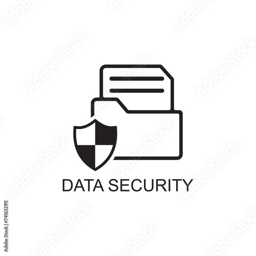 data security icon , safety icon