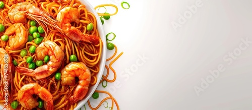 stir fried yakisoba noodles...