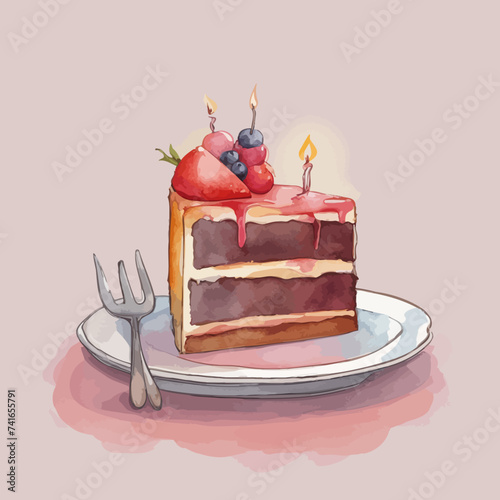 A slice of cake
Indulge in a delectable slice of cake with this high-quality image from Adobe Stock. Perfect for showcasing delicious desserts in your projects. Get this mouthwatering slice of cake