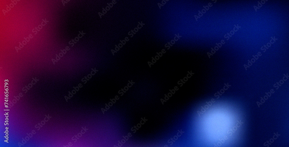 Dark Blue purple black grainy gradient banner background website page header abstract noise effect design