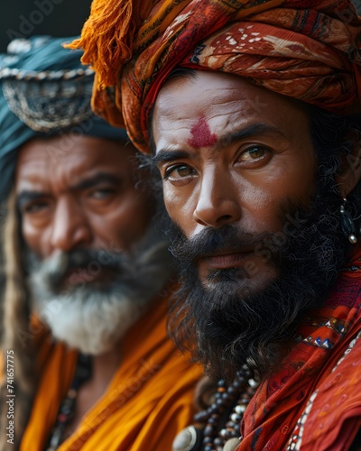 portraits of an individuals tribal people