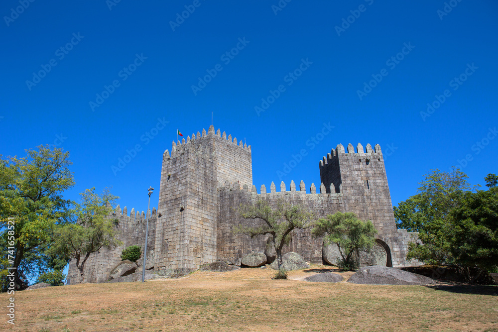 Guimaraes Castle in Portugal