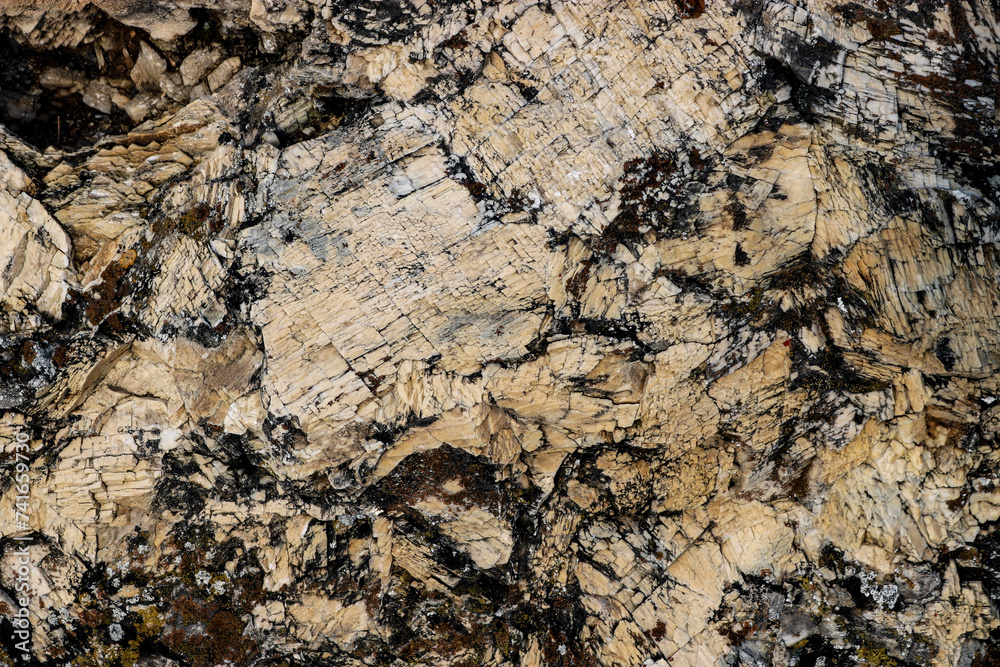 Quartz and limestone conglomerate, golden granite texture, background for template. Quartz and limestone conglomerate, golden granite texture, background for template.