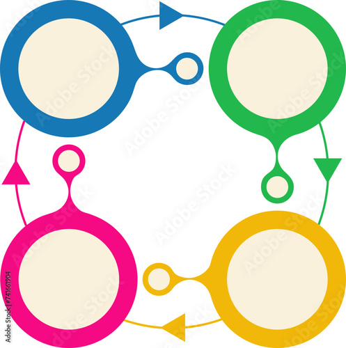 Business Infographic Point