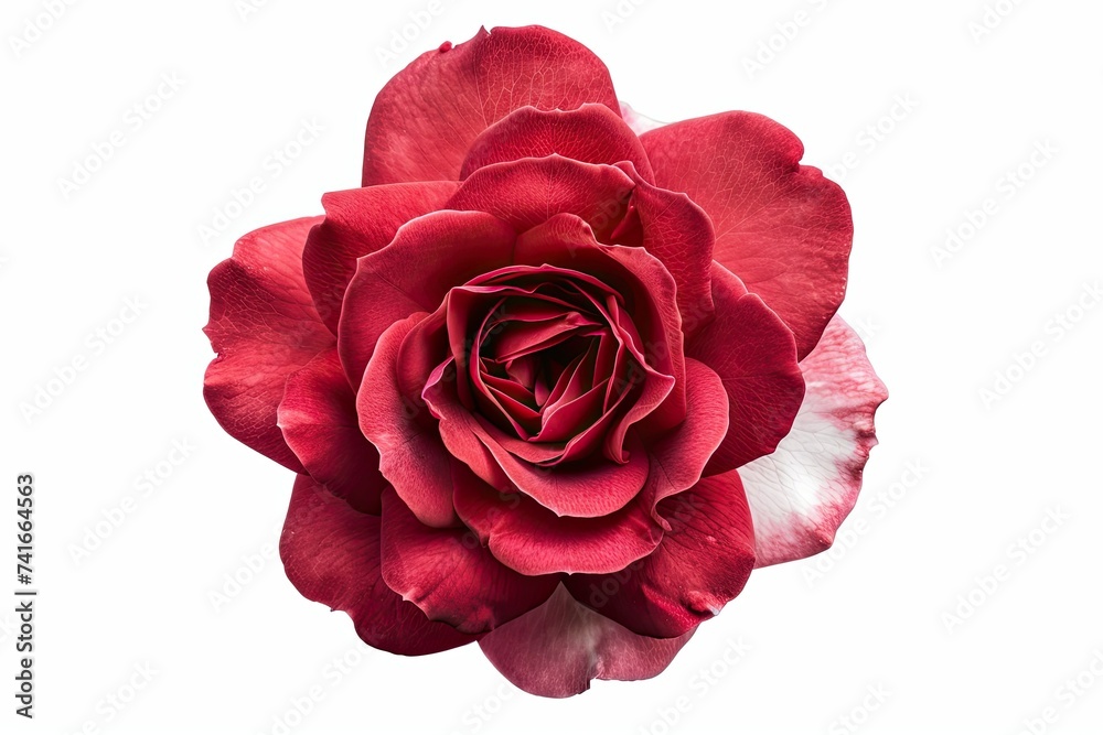 red rose flower isolated white background red rose flower isolated white background