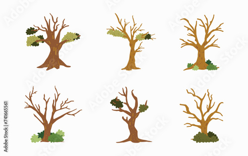 Dead Tree Vector Illustration