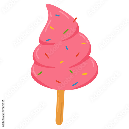 cotton candy illustration