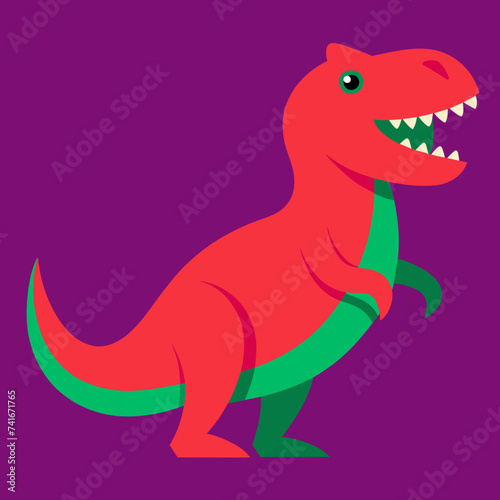 tyrannosaurus rex dinosaur vector © Dalia