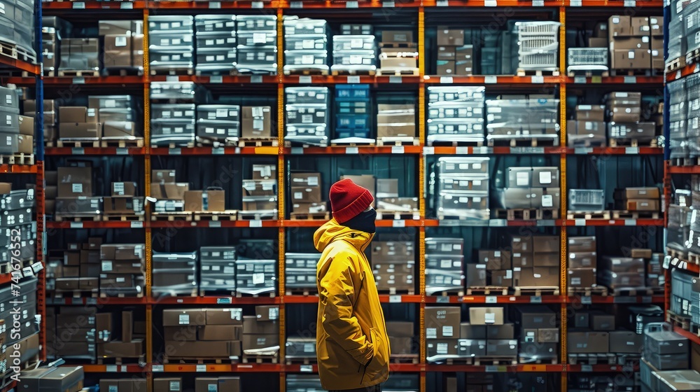 Precise Inventory Management. A Visual Journey through Industrial Warehouses.