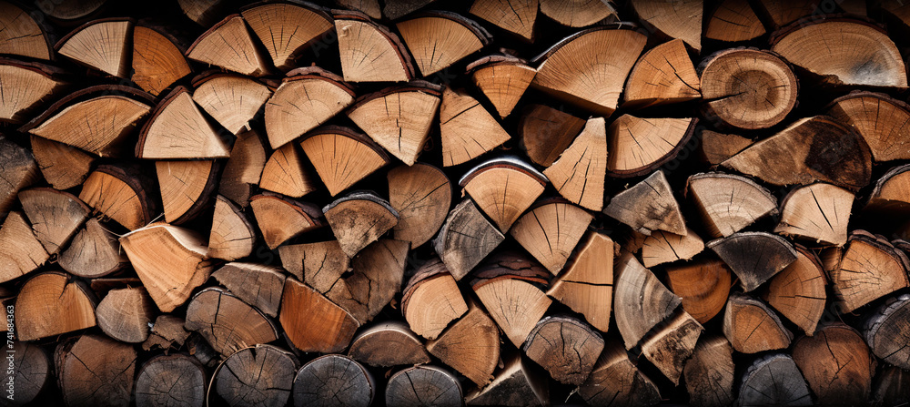 Stack of firewood isolated on white background Stack of firewood isolated on white background