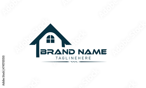 Oak Resident Homes Vector Logo. Design template of oak tree and house that made from a simple scratch. it's good for symbolize a property or housing business