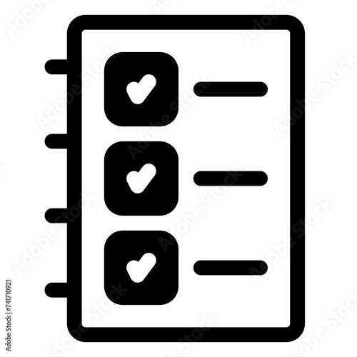 agenda icon