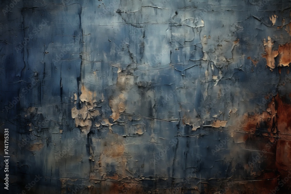 Blue grunge texture background