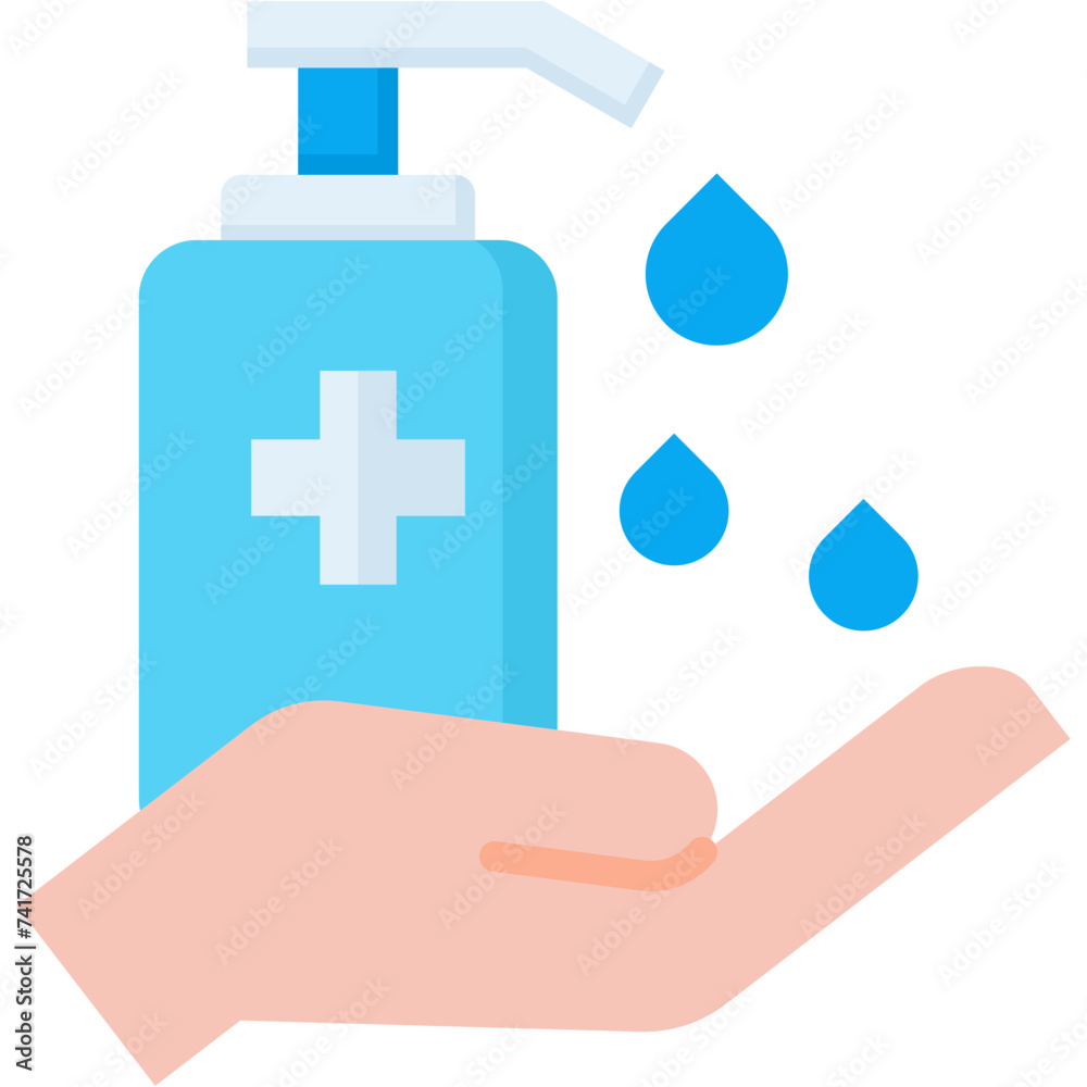 Hand Sanitizer Icon Hand Sanitizer Icon