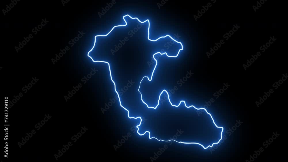 map of Pereira in colombia with glowing neon effect map of Pereira in colombia with glowing neon effect