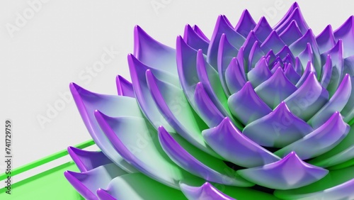 Ethereal Purple Bloom