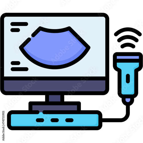 Ultrasonography Icon