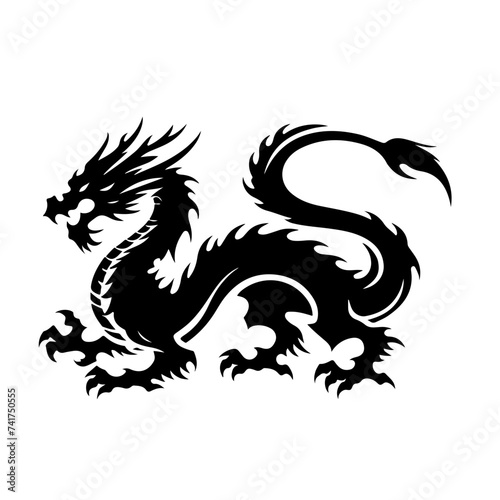 Dragon Vector Logo Art