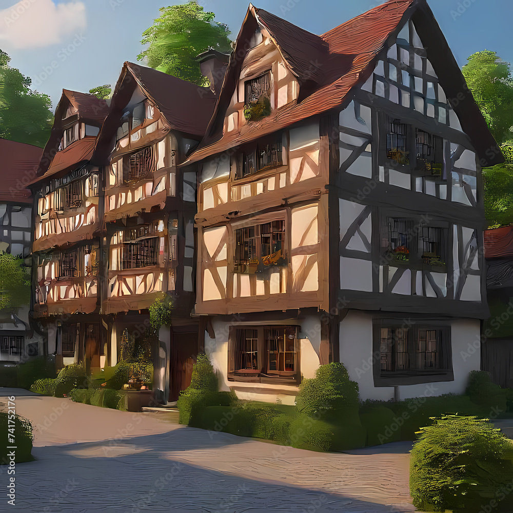 Half-timbered Houses