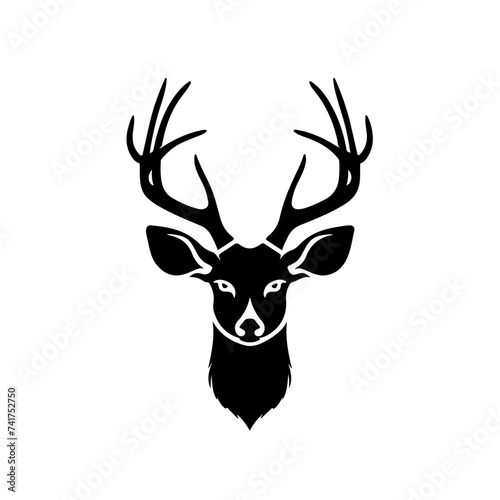 Buck Logo Monochrome Design Style