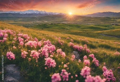 Meadow in the mountains