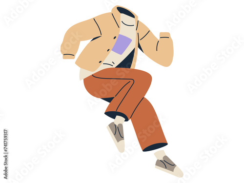 Clothes vector illustration. Vogue dictates ebb and flow fashion trends and popular styles Clothes, like accessories, contribute to overall aesthetic outfit Clothing choices serve as canvas