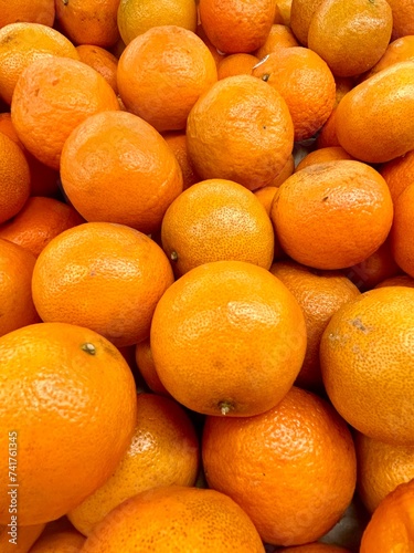 oranges in the market photo