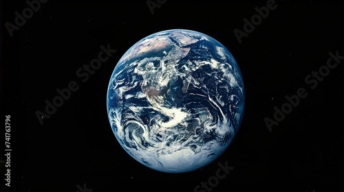 Earth's Splendor: A Space View of Our Majestic Planet. © pengedarseni