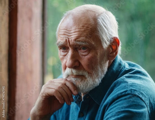 Portrait of elderly man