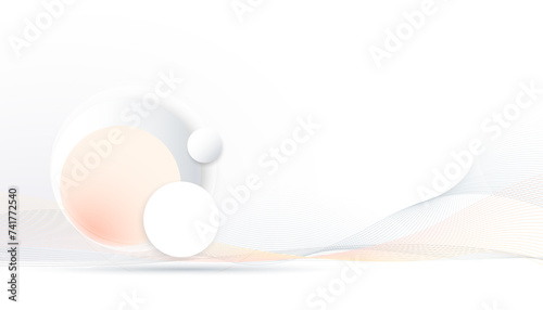 A minimalistic abstract background, geometric shapes with ample white space. Colorful halftone gradients, Cool gradients. Future geometric patterns. Vector Eps10.