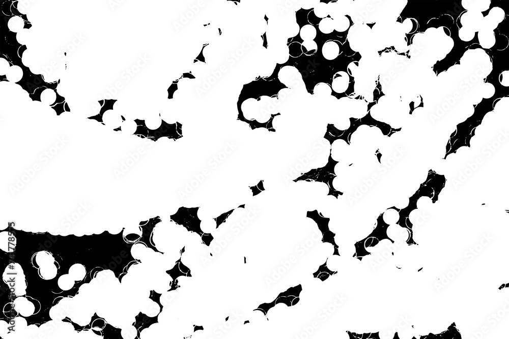 Rustic grunge texture with grain and stains. Abstract noise background. PNG graphic illustration with transparent background.