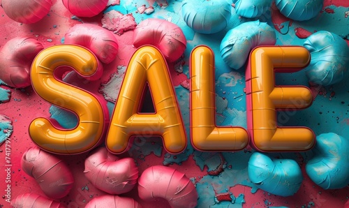 Word SALE sign