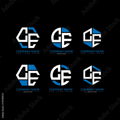 CE letter logo set design.CE monogram polygonal and circle shape vector. CE unique design.
Free Download CE letter logo set design.CE monogram polygonal and circle shape vector. CE unique design.
- GFXLoad