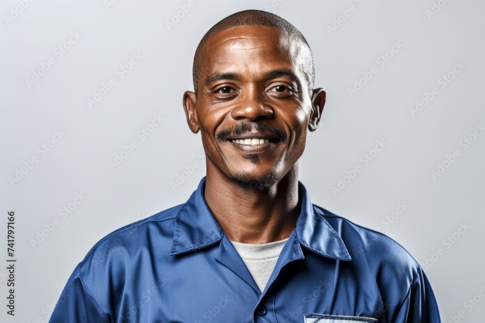 Portrait of a smiling African American man Portrait of a smiling African American man